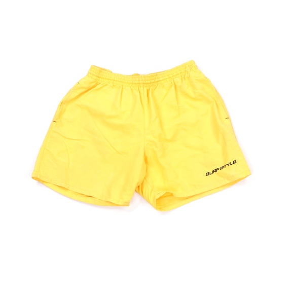 surf style Other - Vintage 90s Surf Style Spell Out Lined Shorts